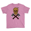 skull wood Youth Tee