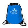 good things come to those who bait Drawstring Bags