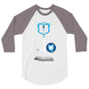 master keyblade 3/4 Sleeve Shirt