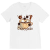 hot chocolate time! V-Neck Tee