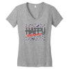 happy halloween3 Women's V-Neck T-Shirt