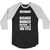 badass mechanic 3/4 Sleeve Shirt