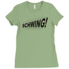 schwing! Ladies Fitted T-Shirt