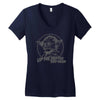 yoda funny slogan retro movie Women's V-Neck T-Shirt