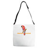 cracka' please Adjustable Strap Totes