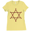 stars Ladies Fitted T-Shirt