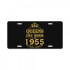 queens are born in 1955 License Plate