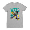 wats (2) Ladies Fitted T-Shirt