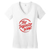 FAHRIE77 Women's V-Neck T-Shirt