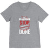 I'm A Plasterer I Don't Stop When I'm Tired I Stop When I'm Done V-Neck Tee