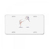 swan kick License Plate