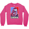 chewbacca poster, ideal gift or birthday present Crewneck Sweatshirt