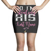 So I'm Stealing His Last Name Mini Skirts