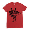 nerd giraffe Ladies Fitted T-Shirt