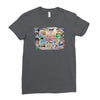 rude funny cotton dick of the world, ideal gift, birthday present Ladies Fitted T-Shirt