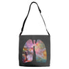 Cosmic Breath Adjustable Strap Totes