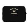 powered by coffee Laptop sleeve