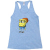 hipster spongebob squarepants Racerback Tank