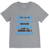 They Call Me Grandad Partner In Crime Funny V-Neck Tee