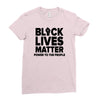black lives matter! Ladies Fitted T-Shirt