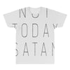 Not Today Satan All Over Men's T-shirt