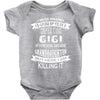 Super Cool Gigi Of A Freaking Awesome Granddaughter Baby Onesie