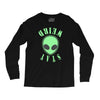 stay weird alien girls Long Sleeve Shirts