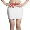 spooky shit Mini Skirts
