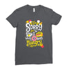 i was hungry2 Ladies Fitted T-Shirt