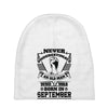Never Underestimate Old Man Who Was Born September Baby Beanies