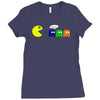 funny zombie Ladies Fitted T-Shirt