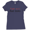 fight evil read books Ladies Fitted T-Shirt