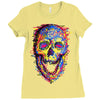 skull kid draw Ladies Fitted T-Shirt