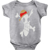 melted logo Baby Onesie