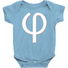 phi by numbers Baby Onesie