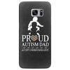 Proud Autism Dad - Autism Awareness Day Samsung Galaxy S7 Edge