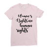 women's rights are human rights Ladies Fitted T-Shirt