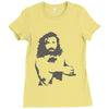 bruiser brody wrestling legend 80s wrestler fan Ladies Fitted T-Shirt