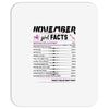 November Girl Facts Sagittarius Mousepad
