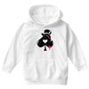 poker hat ace of spades Youth Hoodie
