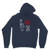 love paw rhinestud Hoodie