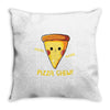 pizza chew! Throw Pillow