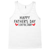 Happy Father's Day I Love Daddy Onesie-Father's Day Tank Top