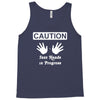 caution! jazz handsfunny jazz dance comic boogie camp trumpet Tank Top