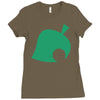 animal crossing tribute ladies Ladies Fitted T-Shirt