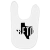 Beto Texas Map Baby Bibs