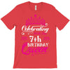 Celebrating With the 7th Birthday Queen T-Shirt