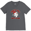 north pole santa claus V-Neck Tee
