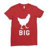 big cock Ladies Fitted T-Shirt