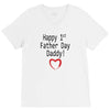 happy 1st father day V-Neck Tee